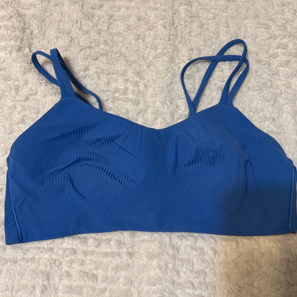 Blue Strappy Bralette by lululemon